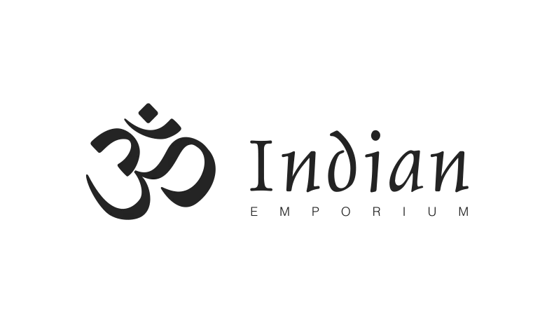 Logo gris de "Indian Emporium"